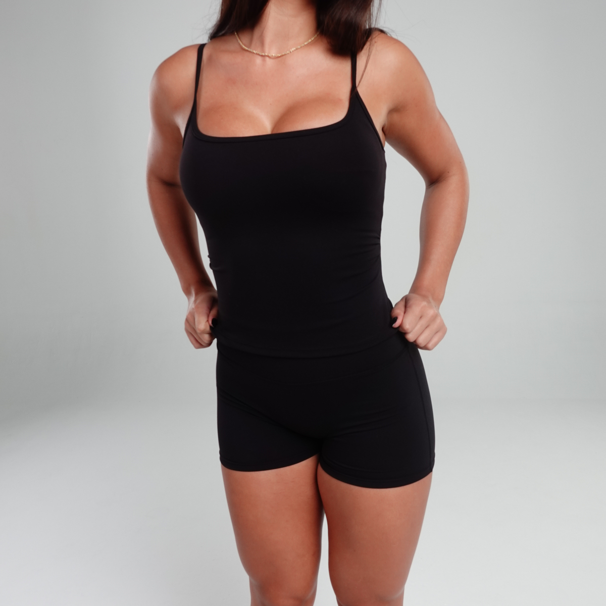 Regata Slim Peach Floss - Preto