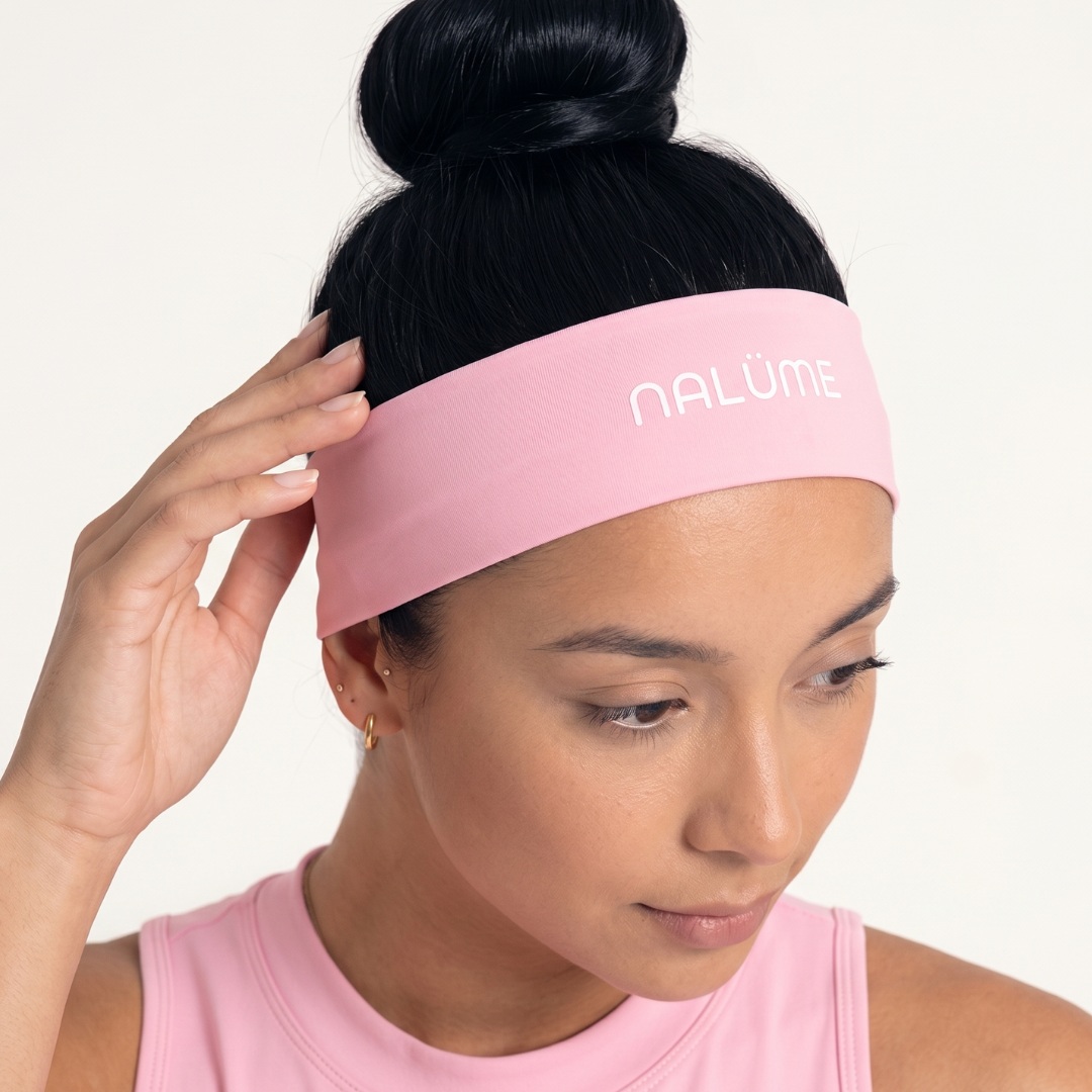 Faixa de Cabelo Rosa - Tamanho Único