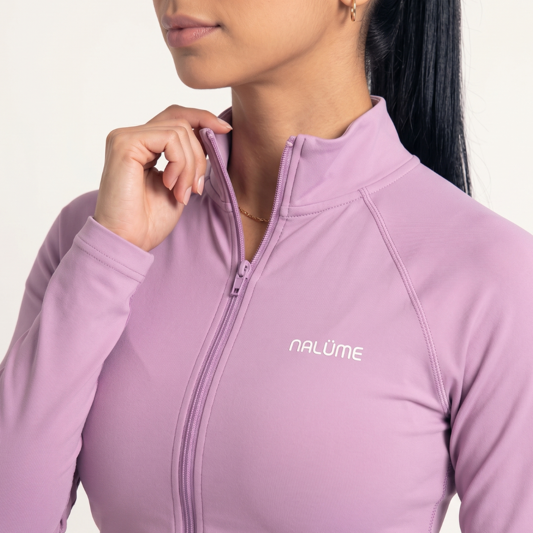 Casaquinho Cropped Solaris - Violeta