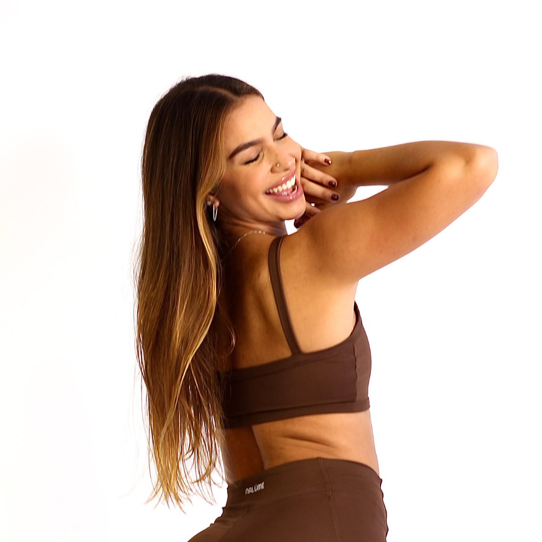 Top Gaia - Marrom