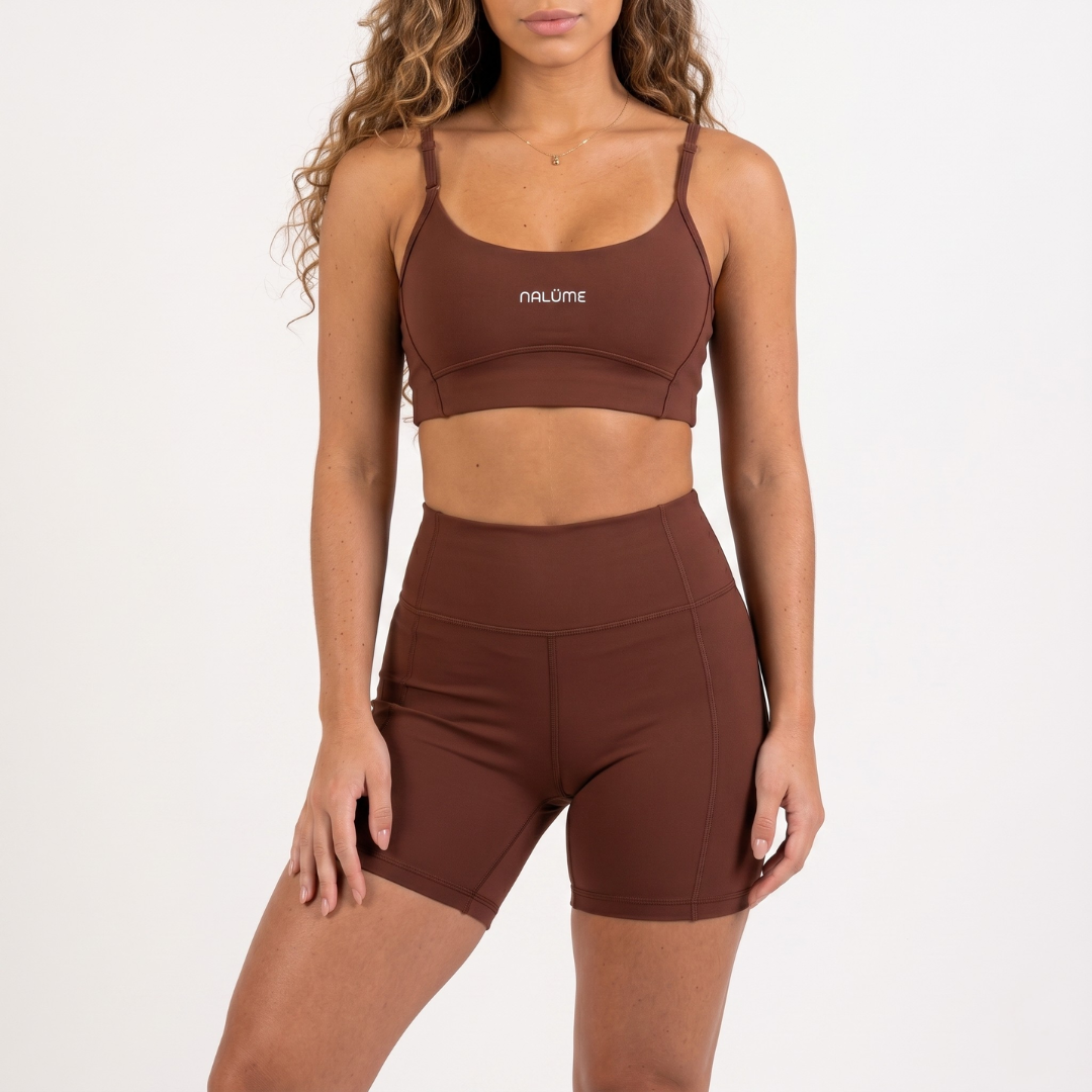 Short Aurea - Marrom