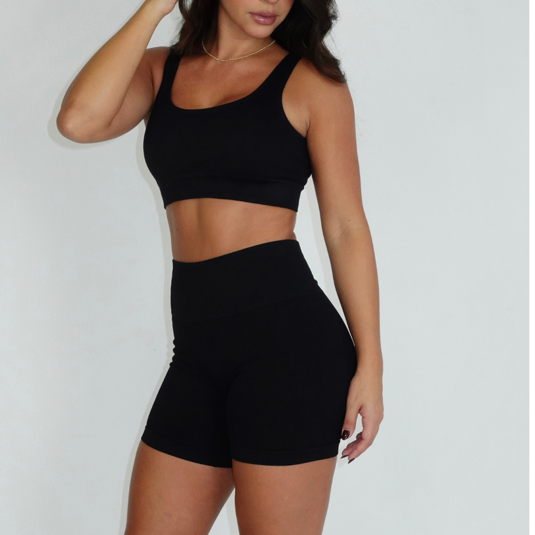 Short seamless - Preto