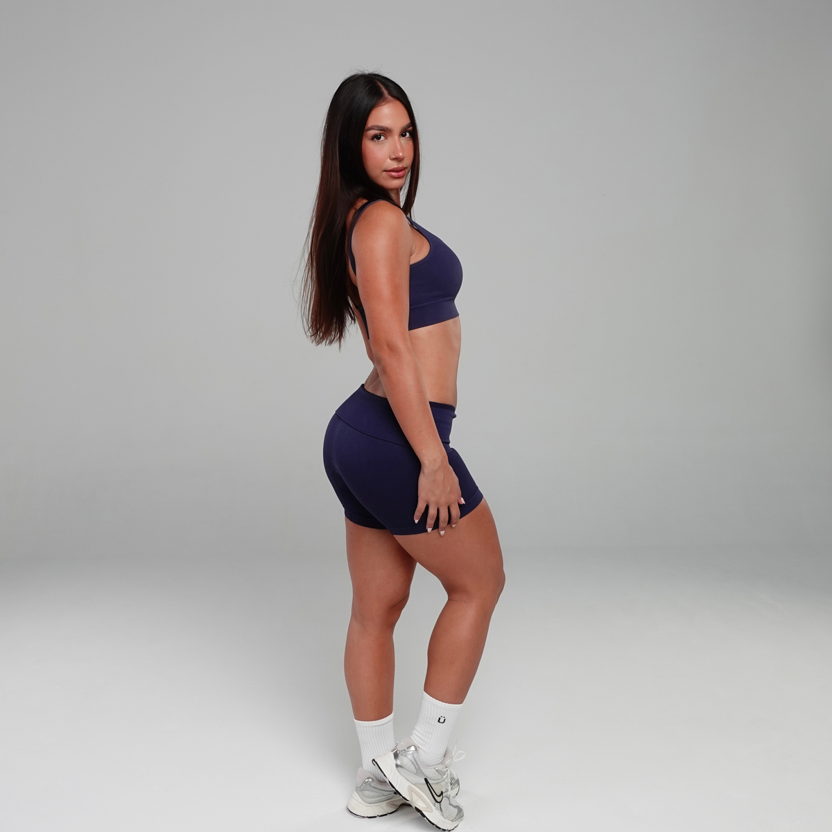 Short seamless - Azul escuro