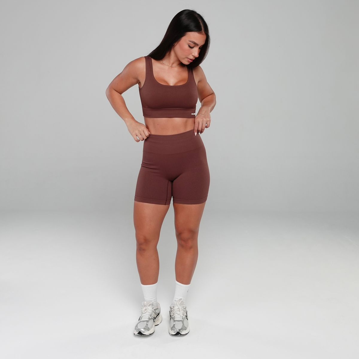 Short seamless - Marrom