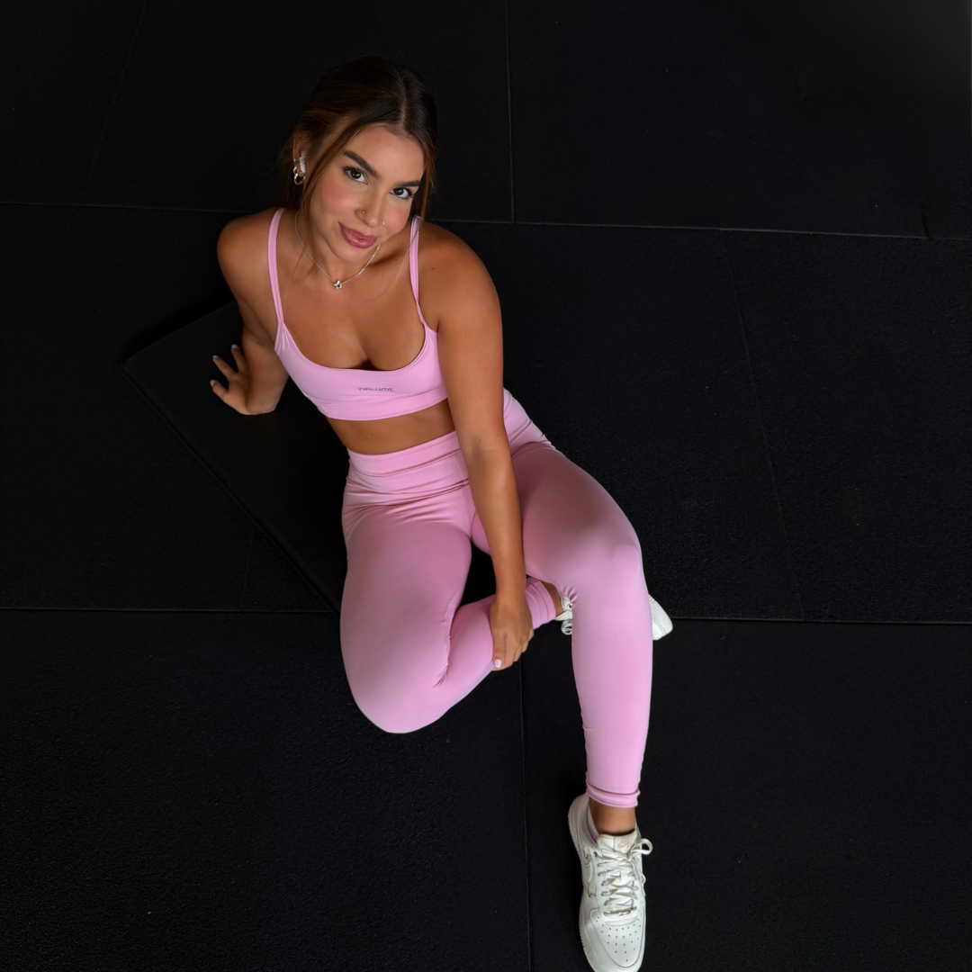 Legging Névoa - Rosa Bebê