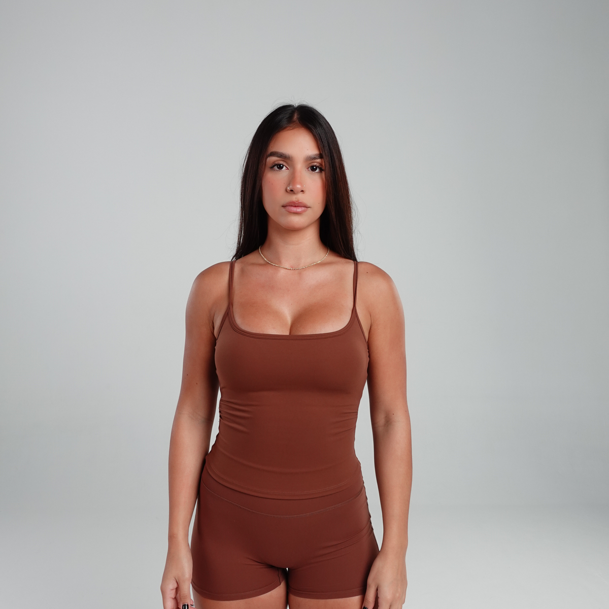 Short Up Peach Floss - Marrom