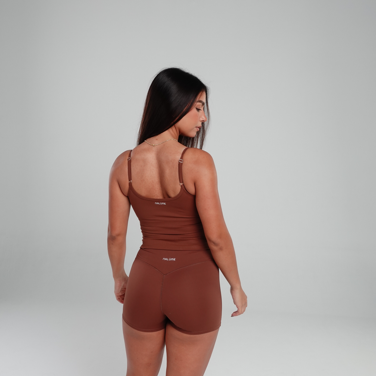 Conjunto Peach Floss - Marrom