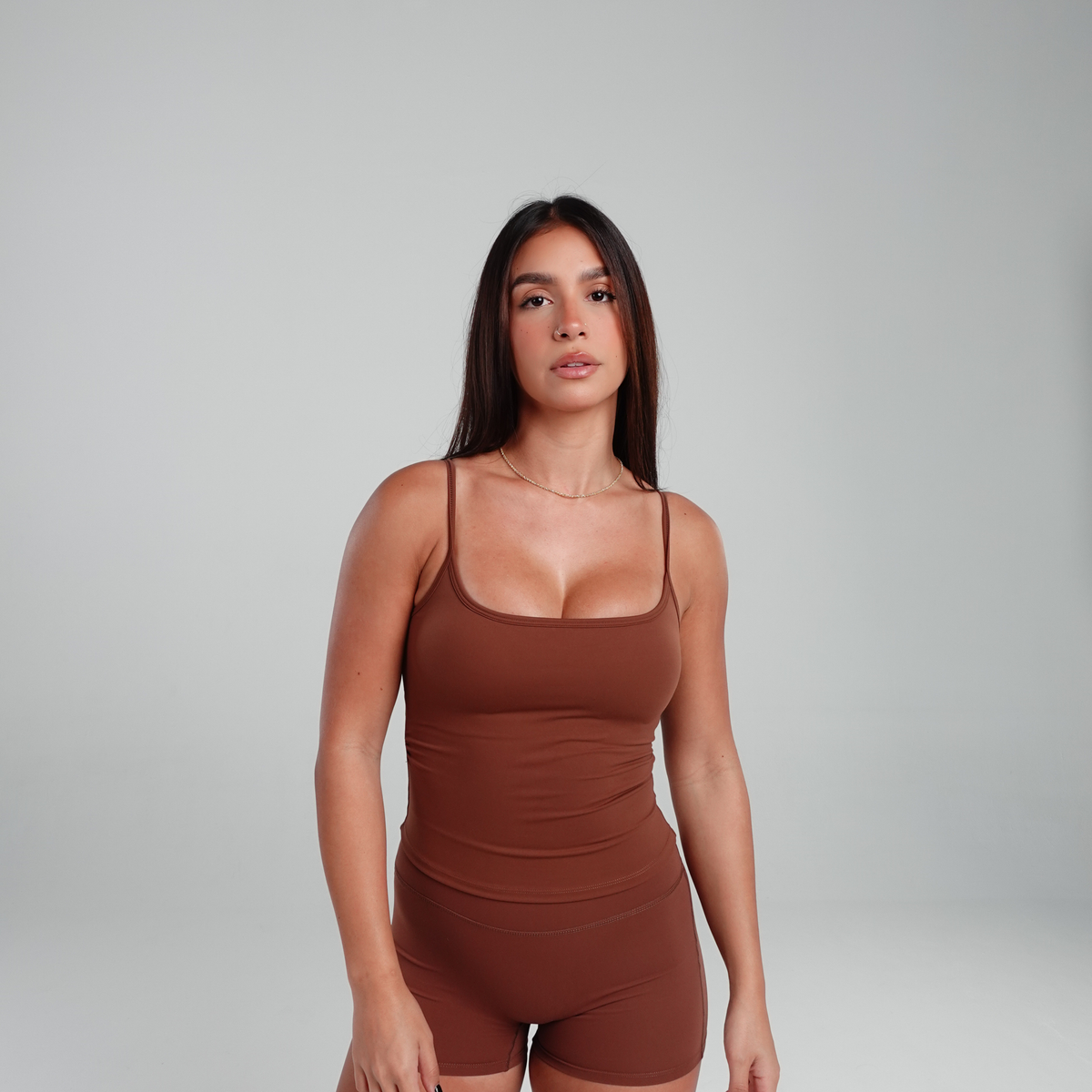 Short Up Peach Floss - Marrom