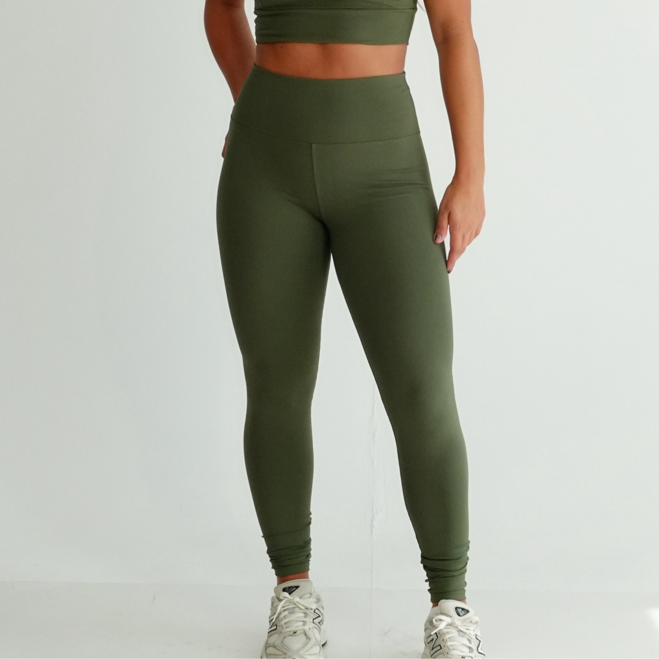 Legging Névoa - Verde Musgo