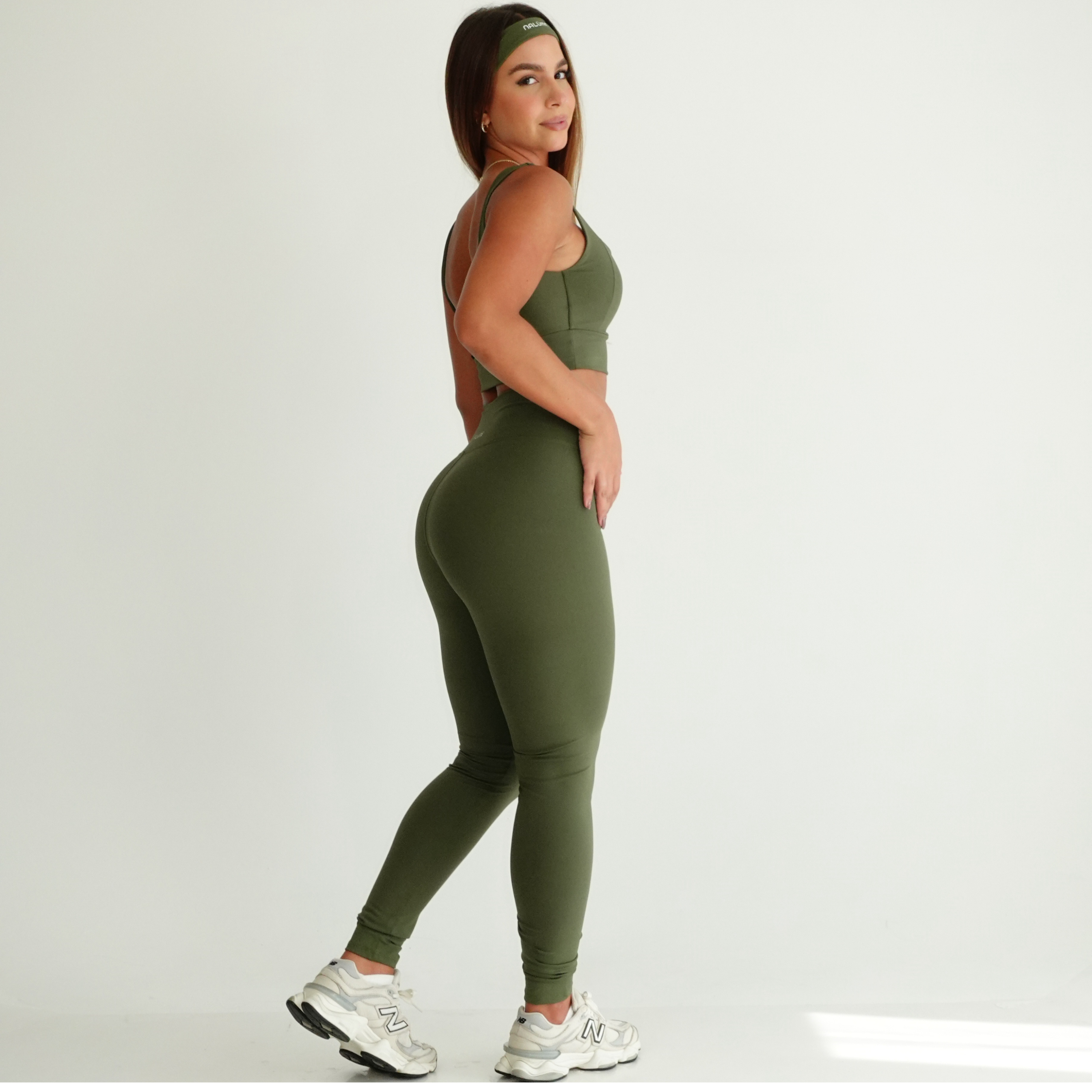 Legging Névoa - Verde Musgo
