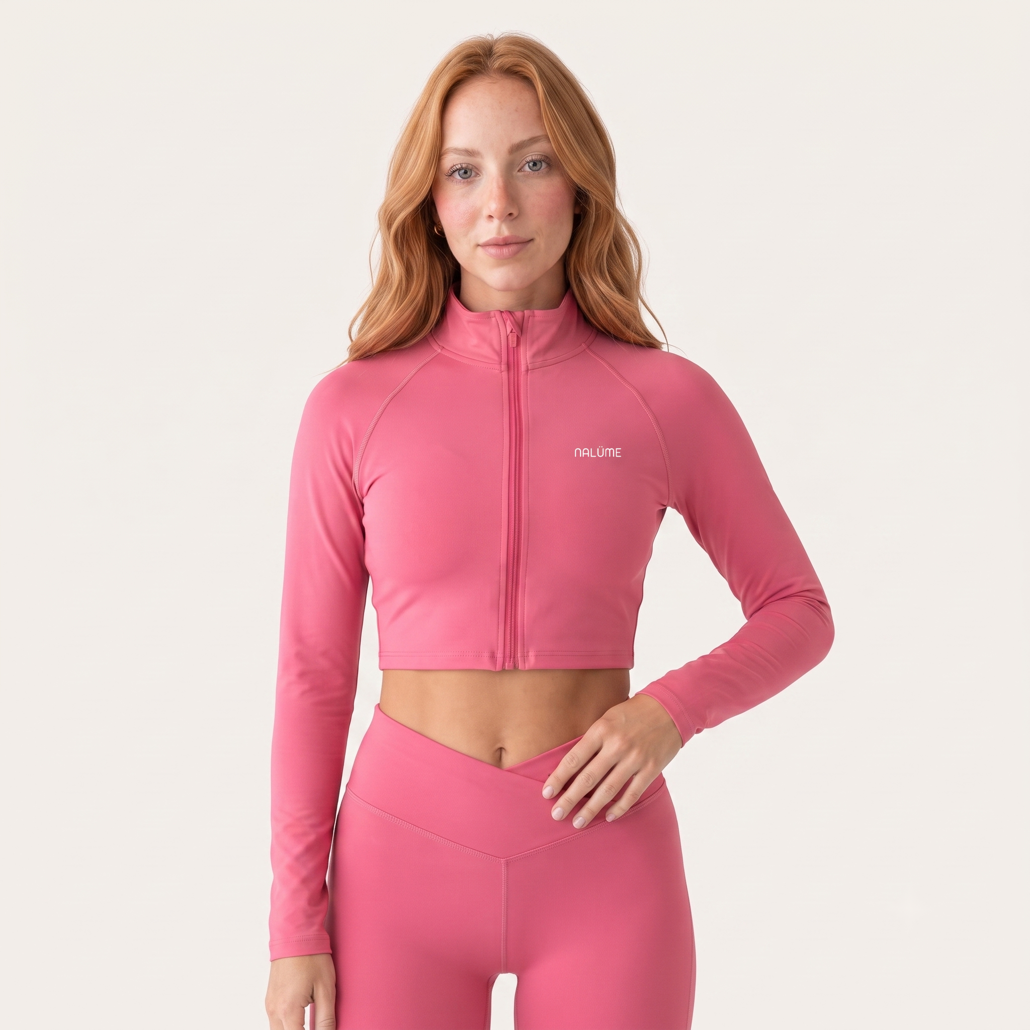 Casaquinho Cropped Solaris - Pink