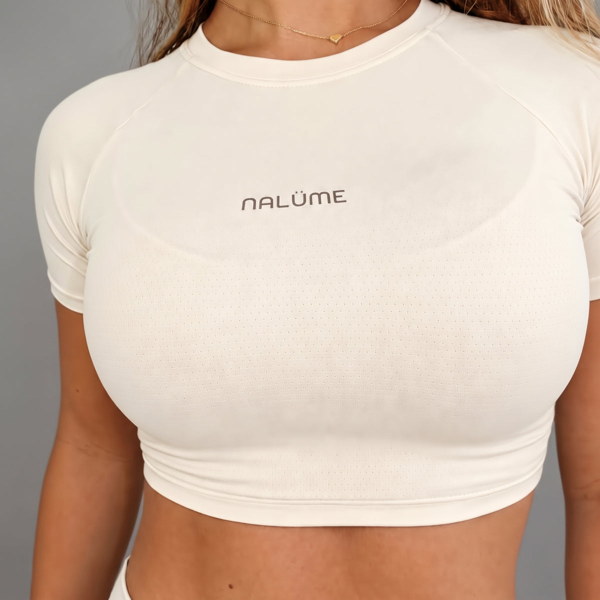 Cropped Aura Off White