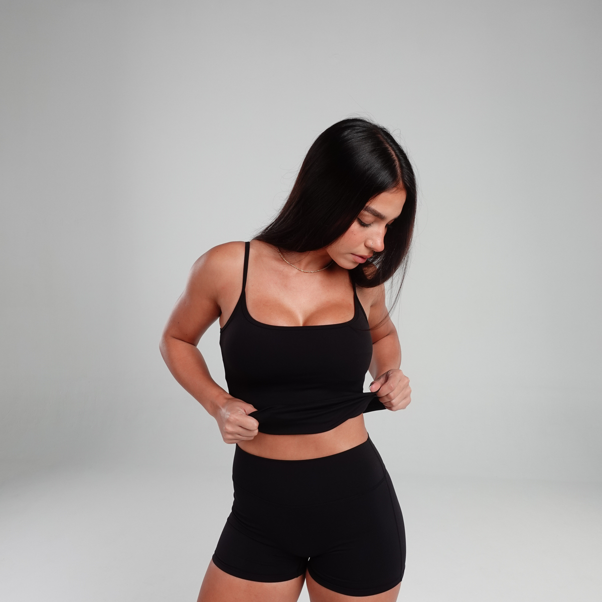 Short Up Peach Floss - Preto