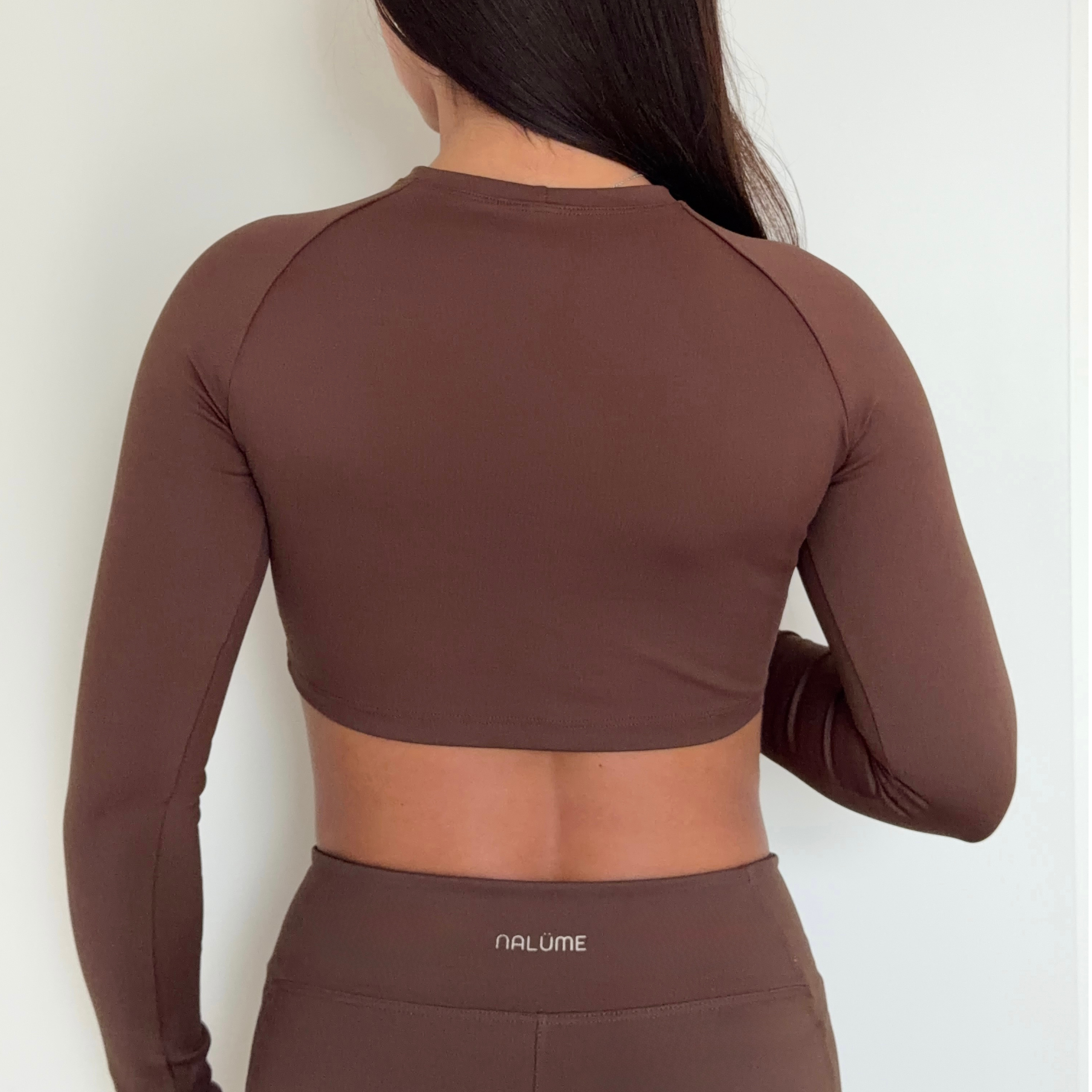 Casaquinho Cropped Solara - Marrom