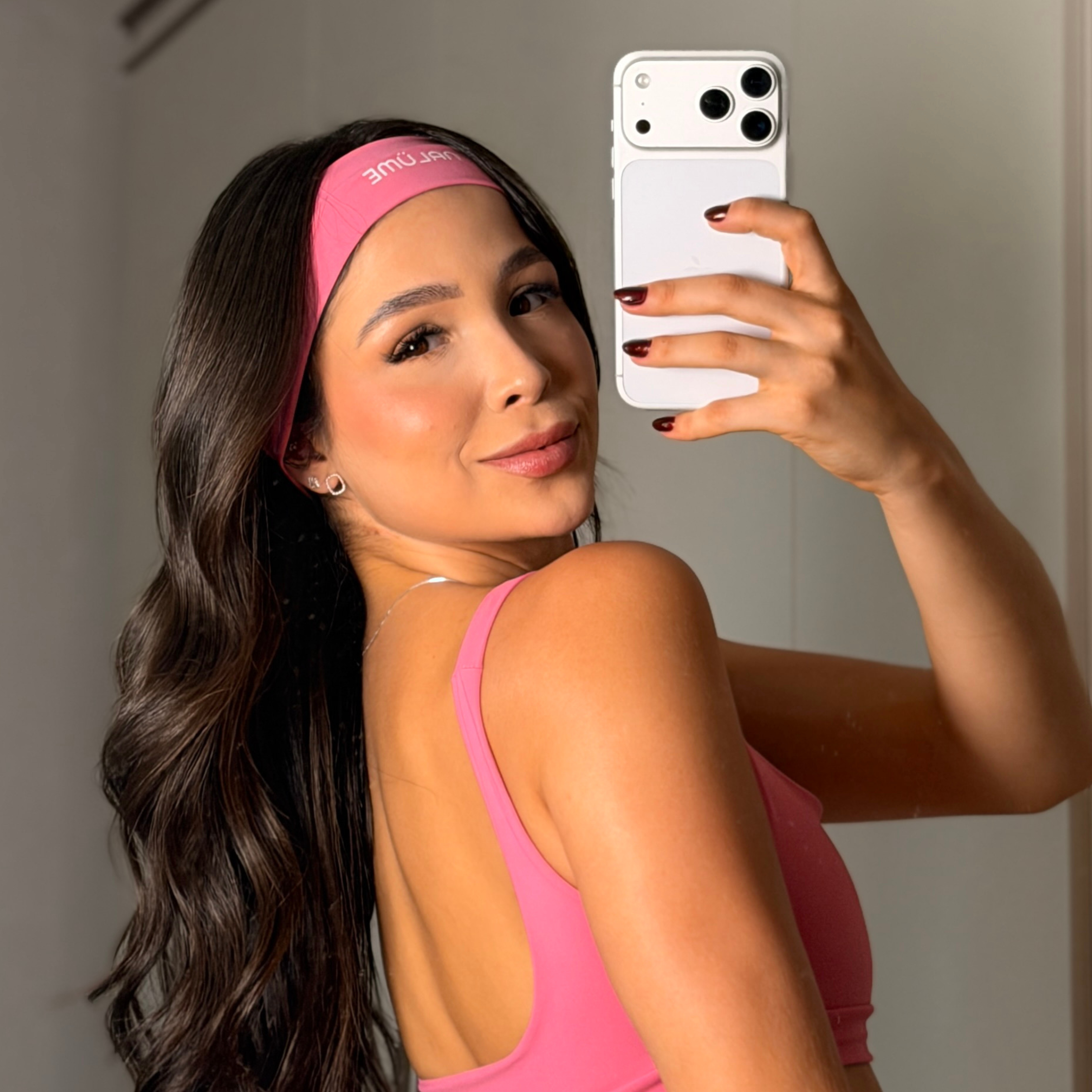 Faixa de Cabelo Pink - Tamanho Único