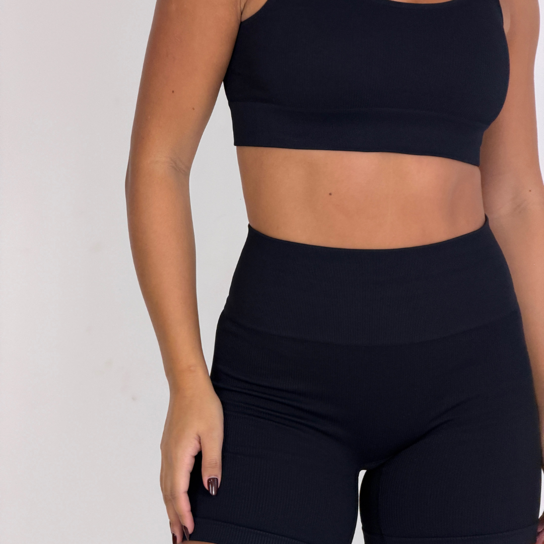 Short seamless - Preto