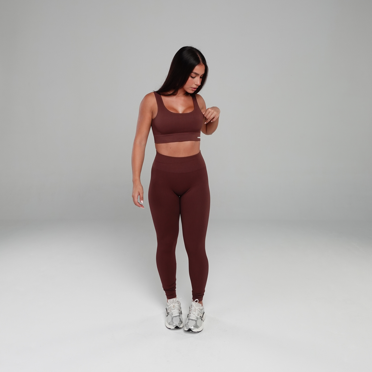 Legging seamless - Marrom