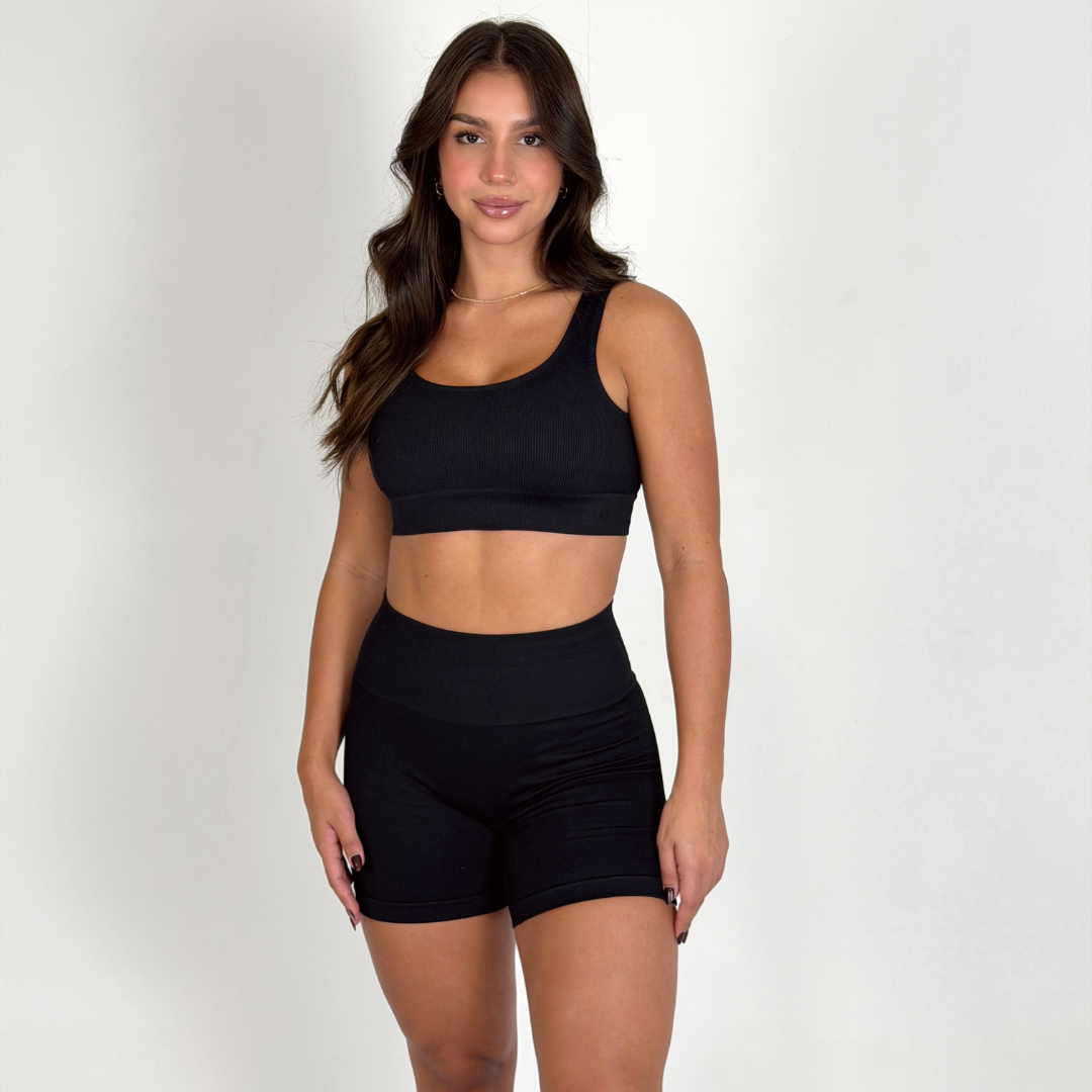 Short seamless - Preto