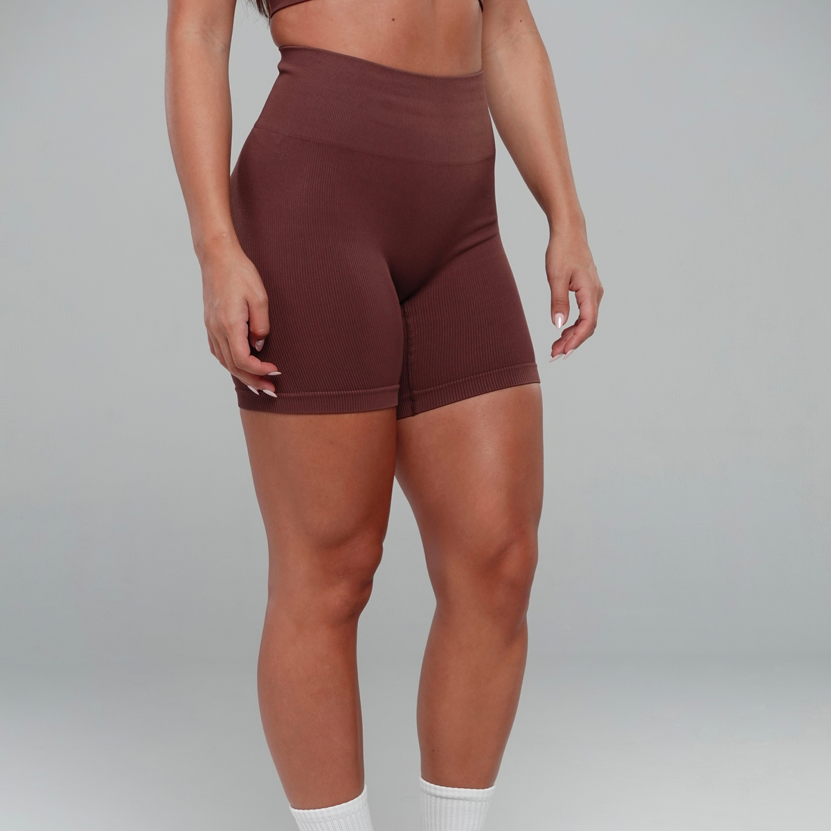 Short seamless - Marrom