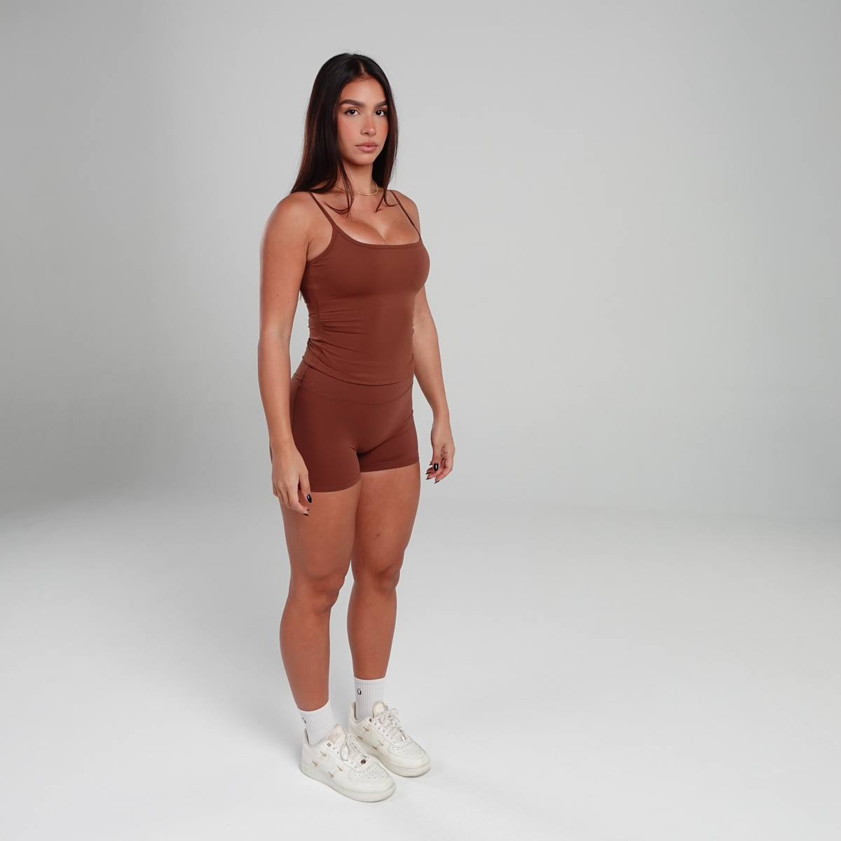 Short Up Peach Floss - Marrom