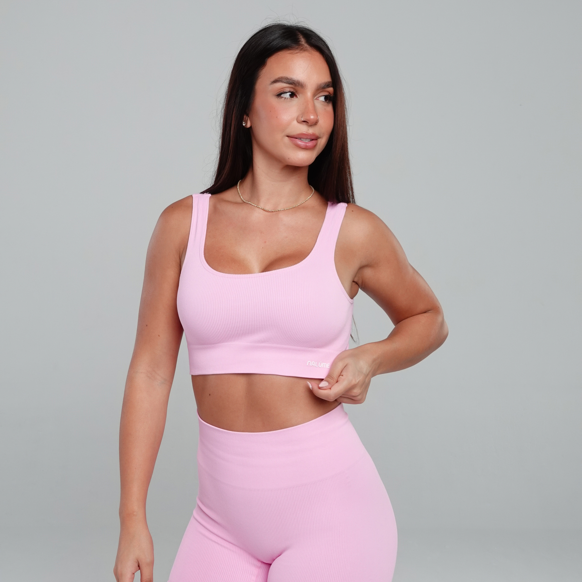 Top U seamless - Rosa Boreal