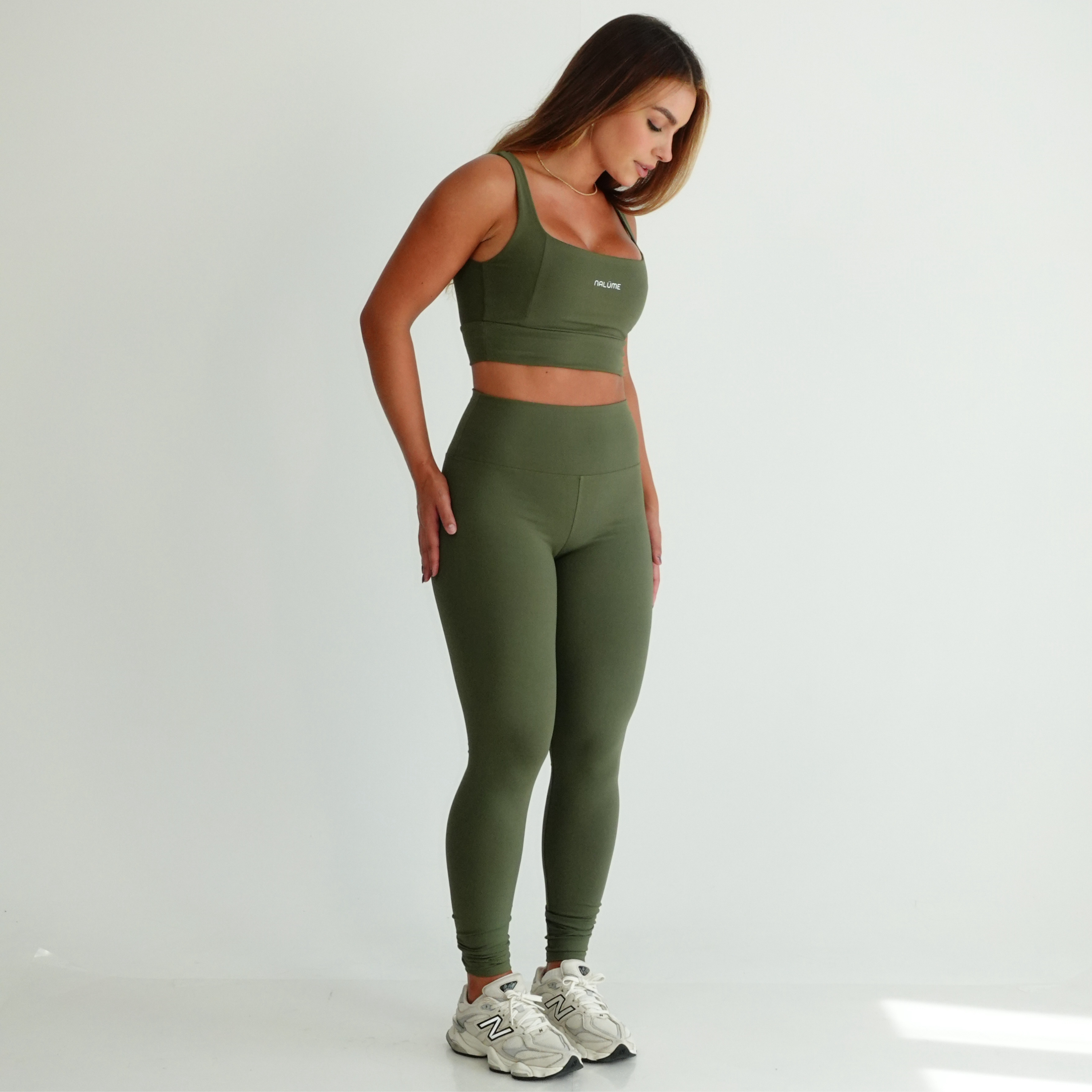 Legging Névoa - Verde Musgo