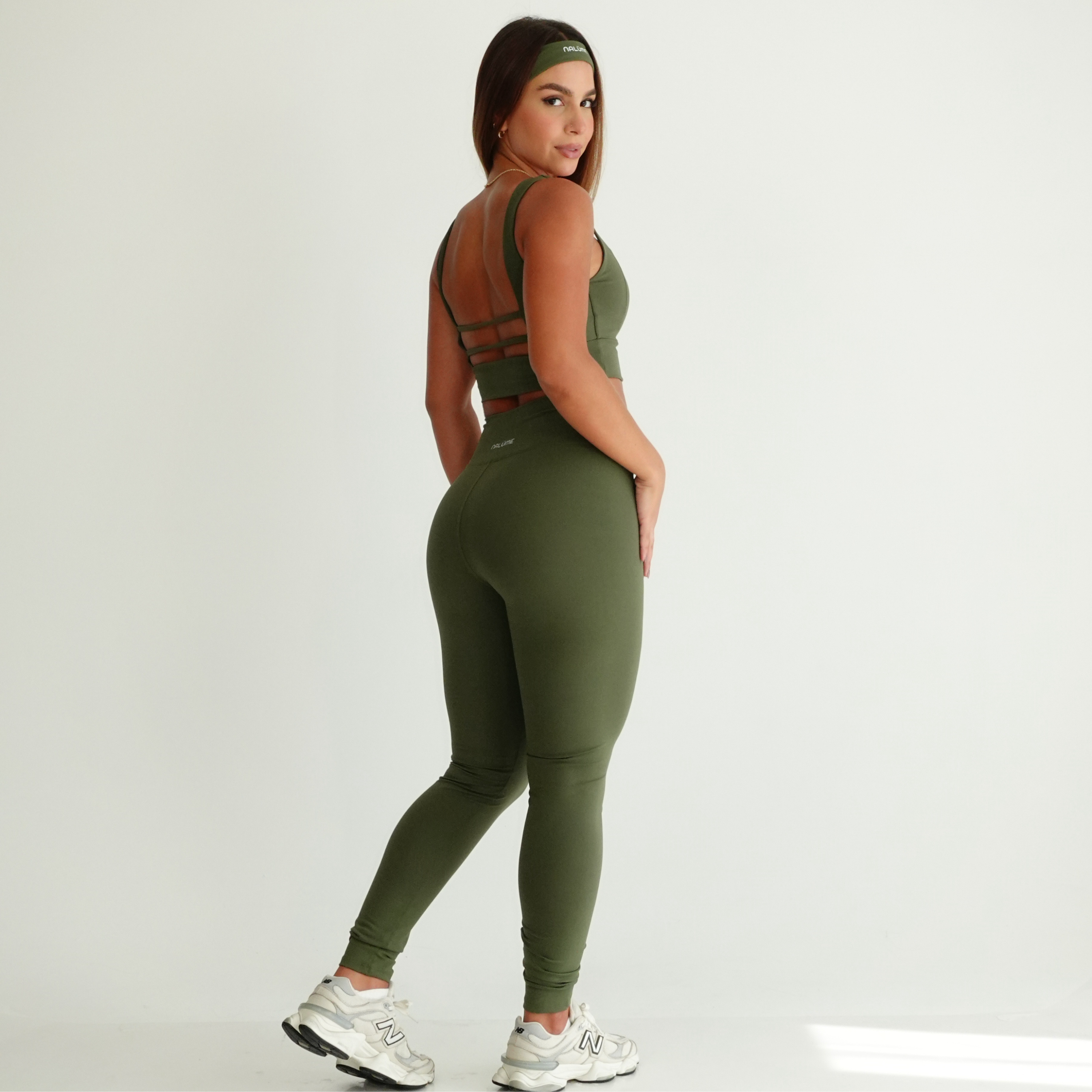 Legging Névoa - Verde Musgo