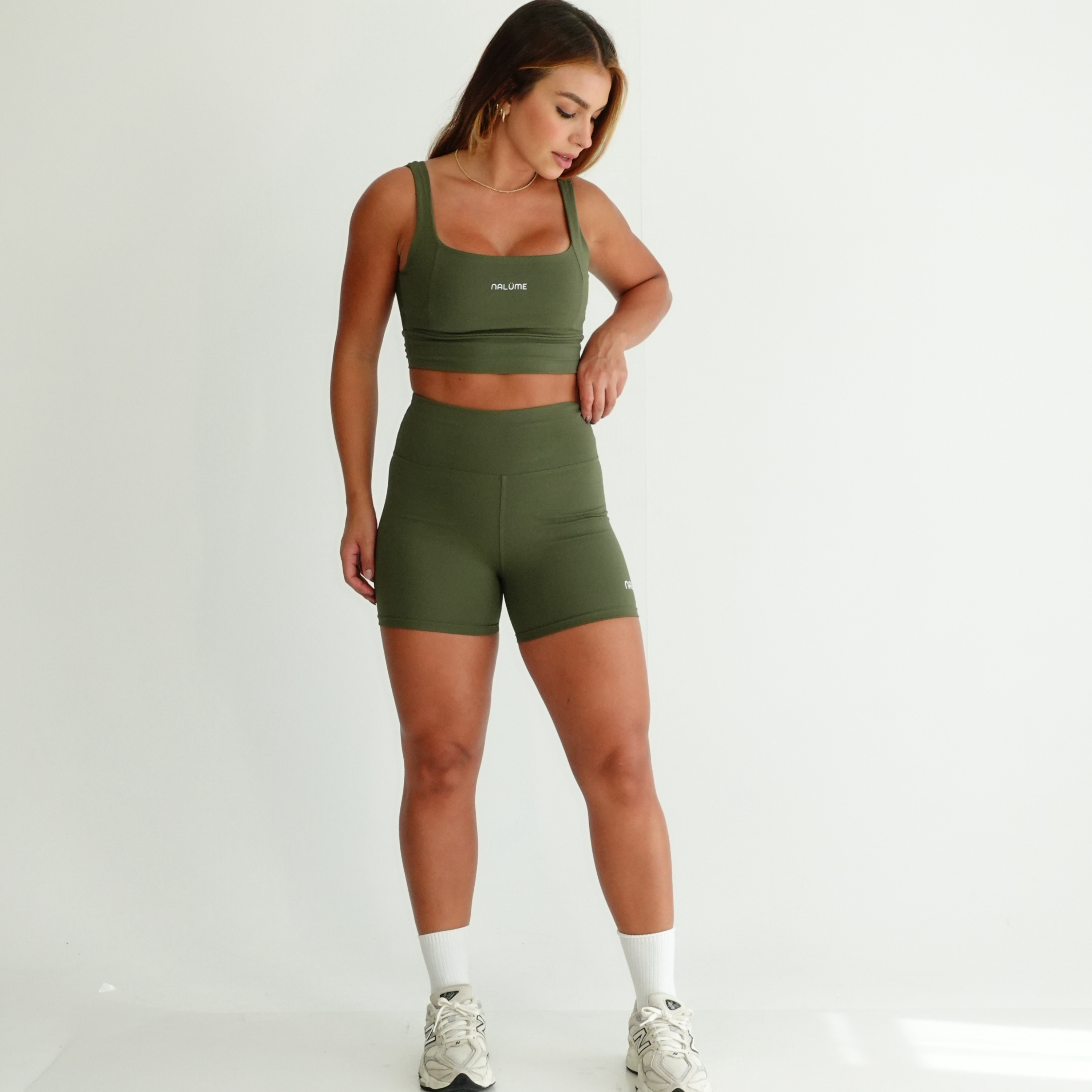 Shorts Mare - Verde Musgo
