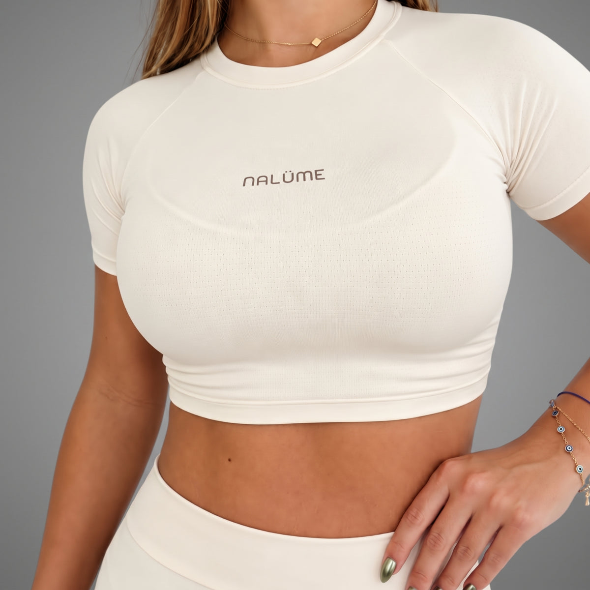 Cropped Aura Off White