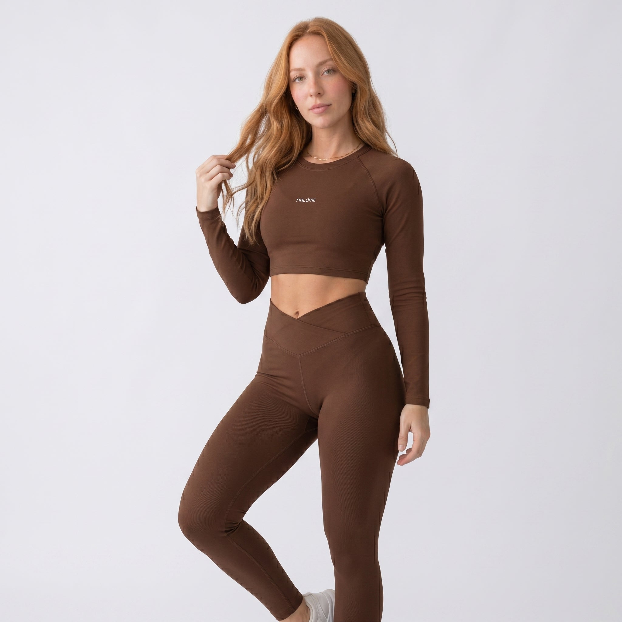 Casaquinho Cropped Solara - Marrom