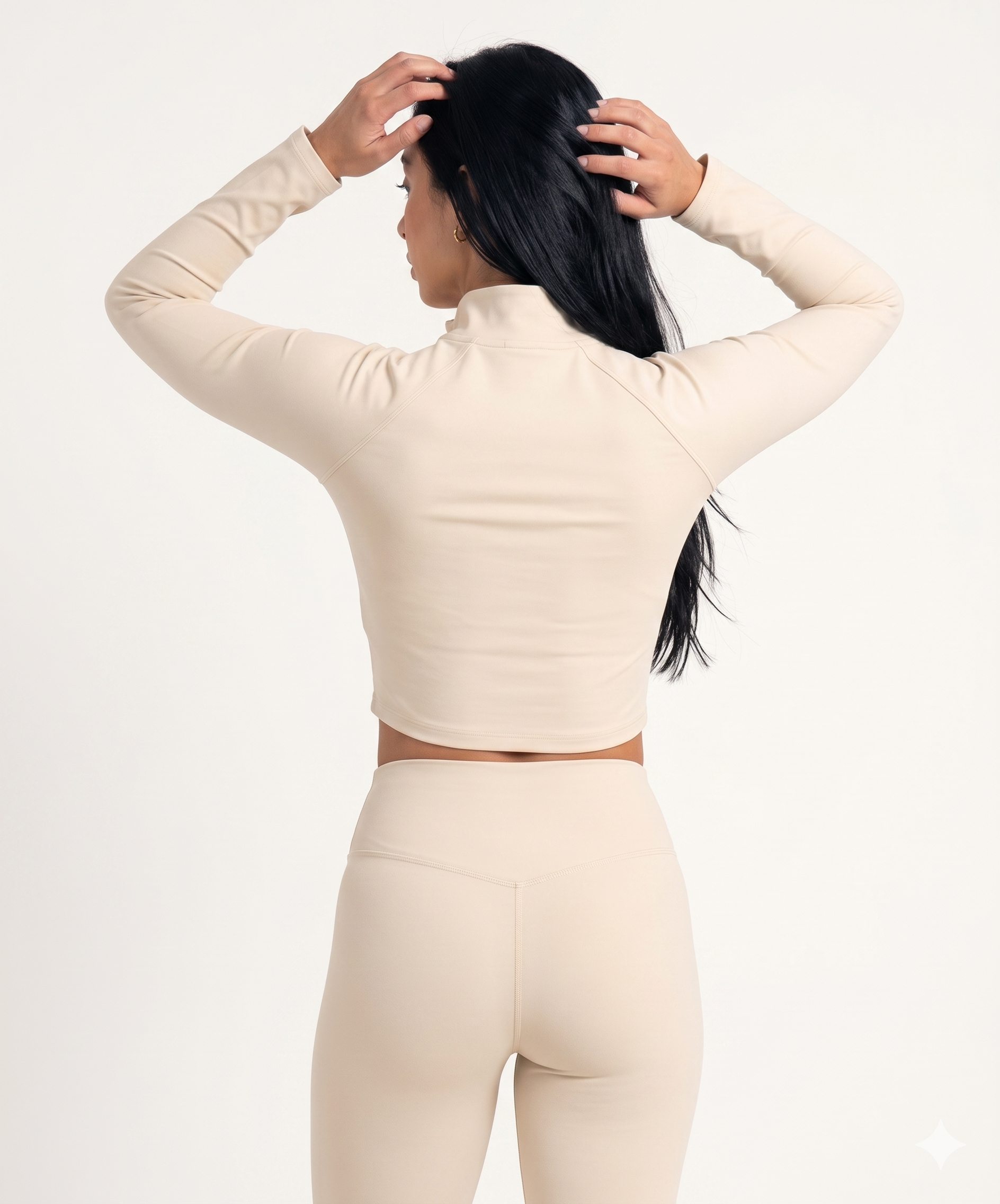Casaquinho Cropped Solaris - Areia