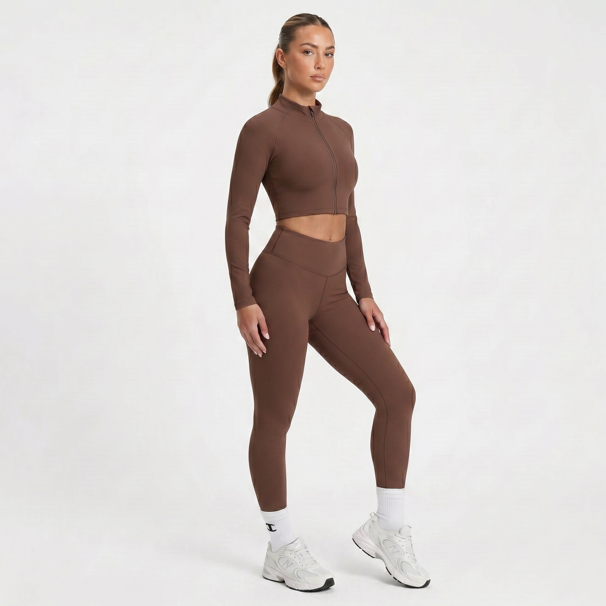 Legging Névoa - Marrom