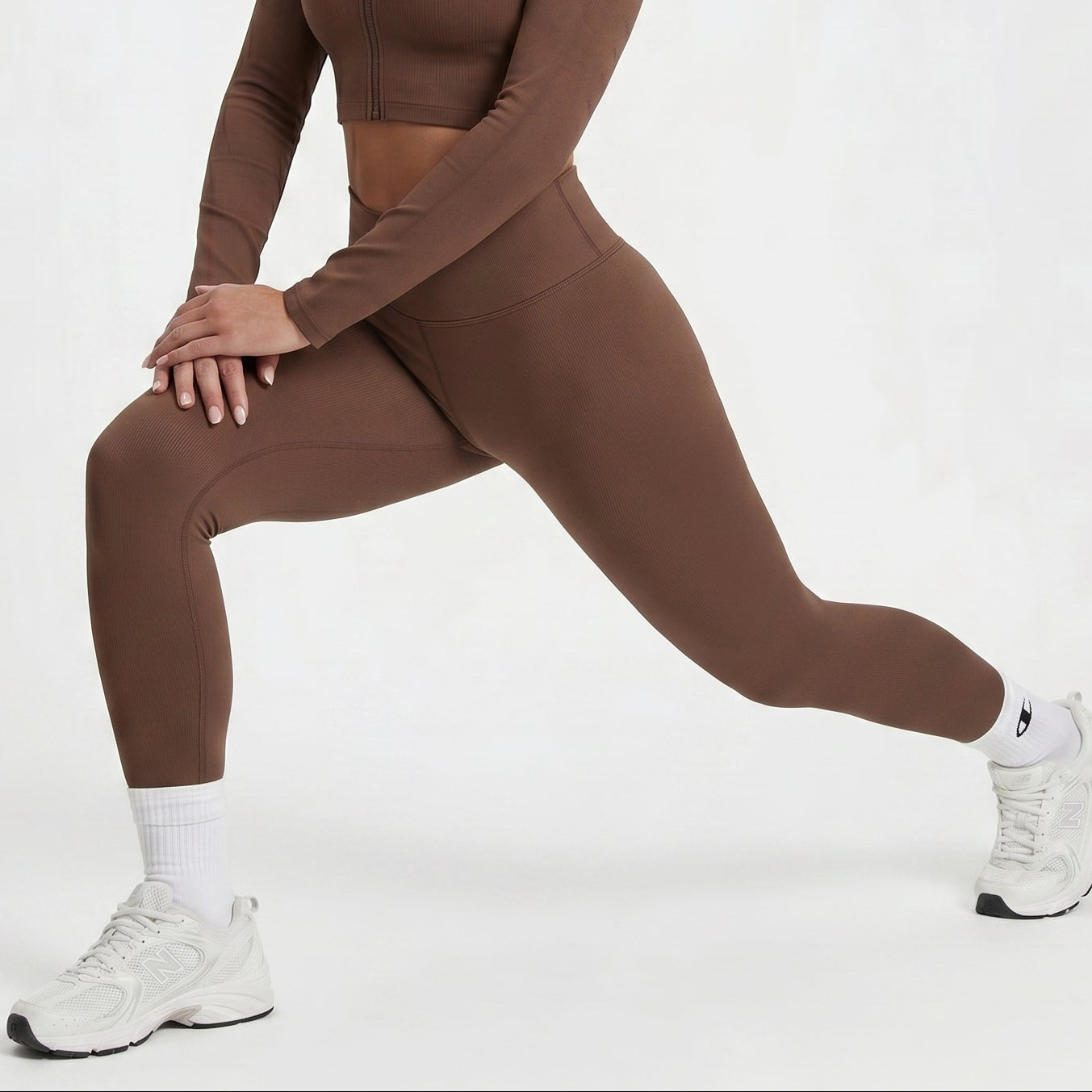Legging Névoa - Marrom